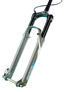 Susp. fork, AXON34-Werx- EQ RLRC-PCS TEAM GREY 29 ,120mm travel,1-1/8 to 1.5 steerer 15x110mm Boost , Remote lock out, rebound & compression adjustment, carbon crown/steerer, Mudguard included.