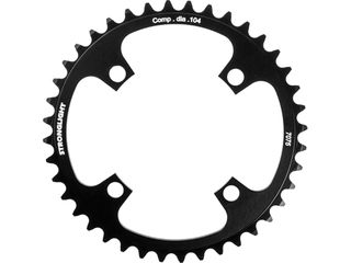 CHAINRING - E-BIKE "STRONGLIGHT", 42T, 7075 CNC Black - 104mm BCD, 4 Hole. BOSCH Compatible 1st & 3rd Gen. (NOT narrow wide) - 262553