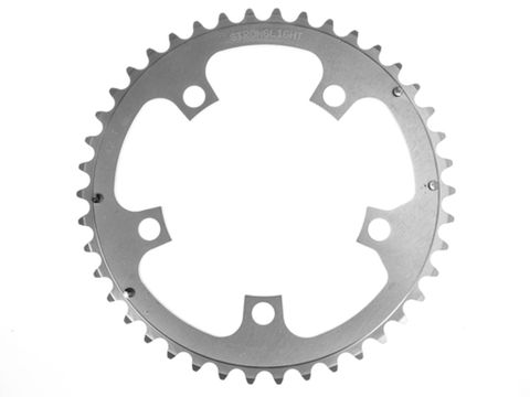 CHAINRING - ROAD "STRONGLIGHT", 42T, 5083 Silver - 110mm BCD, 5 Hole for 9/10 Spd 266009