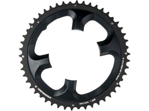 ROAD CHAINRING SHIMANO ULTEGRA & Di2 - FC-6800 comp.7075-T6  CT² (black)11 Speed. 110 BCD. Outer.50T 4 arms, Quality Stronglight product 273713