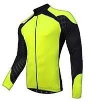 Jersey, MENS,  Yellow/Black,  Summer long sleeve, full zip, 2XLARGE (NOT a Funkier product)