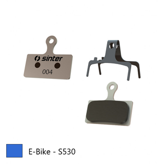 BRAKE DISC PADS - E-BIKE & endurance pads, BLUE, Shimano G type | FSA | Rever XTR BR-M9000 | BR-M9020/BR-M987/BR-M988/BR-M985/XT BR-M8100 etc  Quality Sinter product Made in Slovenia