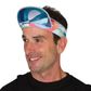 HALO ULTRALITE VISOR  -  one size fits all, "Halo Sweat Seal, channels sweat away" -  SUNRISE