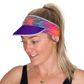 HALO ULTRALITE VISOR  -  one size fits all, "Halo Sweat Seal, channels sweat away" -  WAVE