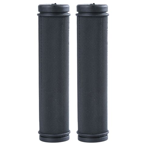 GRIPS - Single Density MTB Grips - Black 130mm length, 30mm diameter  - Oxford Product