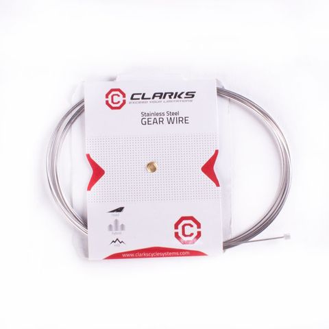 GEAR INNER WIRE - Stainless Steel, Universal, 1.1mm x 2275mm 3.85mm D x 4mm L Nipple (will fit campag)