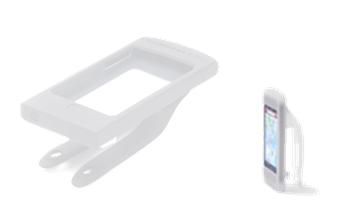 Dash - Silcone iPhone 5 Mount, Two Wheel Cool, MIST. Two Wheel Cool   (special pricing, we are making room to expand our ranges)