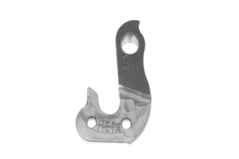 META CNC DERAILLEUR HANGER  - Model 37, Material 6061 T651 Aviation Aluminium, CNC Machined, Silver, KHS, TITUS, FOCUS, MARIN, STARK (PILO D79)