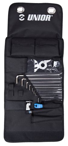 Unior Roll tool set inc 14 tools  628713 - Perfect for Bikepacking - Professional Bicycle tools, quality guaranteed