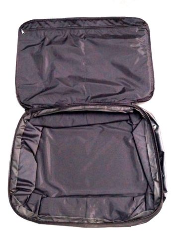 BAG FOR CARGO TRAILER, H/D Vinyl, BLACK, Made for 9817 trailer, Very secure velcro fitting over the rails for the full length of both sides  CB103