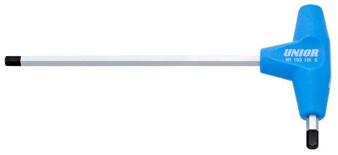 Unior 2.5mm Hex head driver with T-handle 607161 Professional Bicycle tool, quality guaranteed
