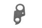 META CNC DERAILLEUR HANGER  - Model 188, Material 6061 T651 Aviation Aluminium, CNC Machined, Silver, NORCO, SANTA CRUZ