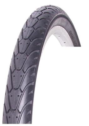 TYRE  16 x 1.75 BLACK Slick (36PSI),  Quality Vee Rubber Tyre (47-305)