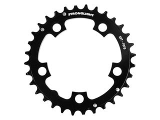 CHAINRING - MTB "STRONGLIGHT", 32T, 7075 CNC Black - 94mm BCD, 5 Hole for 9 Spd