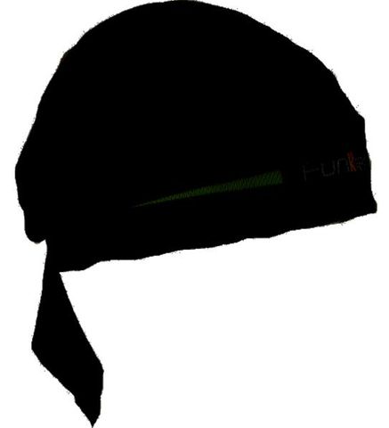 BANDANA  -  FUNKIER CAMURANA 100% Polyester, BLACK, Small/Medium