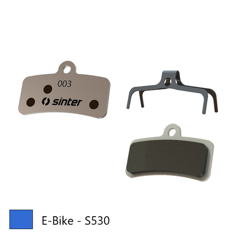 BRAKE DISC PADS - E-BIKE & endurance pads, BLUE, Shimano D type | Tektro/TRP XTR BR-M9120/XT BR-M8120/BR-M8020/SLX BR-M7120/SAINT BR-M820 etc  Quality Sinter product