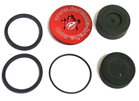 R1 CALIPER PIST/QRING KIT WITH RED CAP MY2013