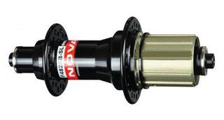 Hub, Novatec 8/11 Speed SuperLite Q/R BLACK 24H (130mm OLD) - B2 Body, W/O QR (slotted, will take aero spoke)