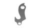 META CNC DERAILLEUR HANGER  - Model 33, Material 6061 T651 Aviation Aluminium, CNC Machined, Silver, FUJI, 4EVER, WHEELER, Kawasaki, Kettler, MSC, Saracen, Head