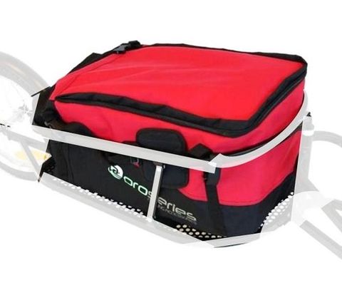 BAG ONLY - 90L Red Bag fits Single Wheel Cargo Trailer (9809 and 9810)