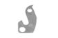 META CNC DERAILLEUR HANGER  - Model 77, Material 6061 T651 Aviation Aluminium, CNC Machined, Silver,  MERIDA, CARRERA, CENTURION