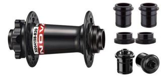 Hub FRONT 3 in 1 sealed disc 100mm O.L.D incls hardware 32H (QR, 9mm through, 20mm through end caps)