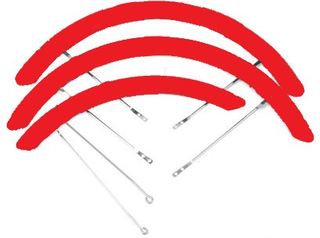 M/guard set,  RED, for 26" Trike