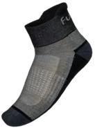 VOLPIANO SOCKS by Funkier  -  Grey and Black, Size 35-38