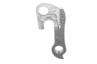 META CNC DERAILLEUR HANGER  - Model 15, Material 6061 T651 Aviation Aluminium, CNC Machined, Silver, GT, etc