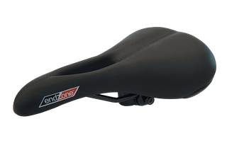 250 x 190mm Ladies Saddle - Emerald Top, Dual Density, O-Zone Cut Out, Clamp Included, Velo Endzone VL4023EM