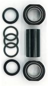 BOTTOM BRACKET SET - For 22mm, Euro Type, Does NOT Include Spindle, With Sealed Bearings, Set of 10 Pieces, BLACK