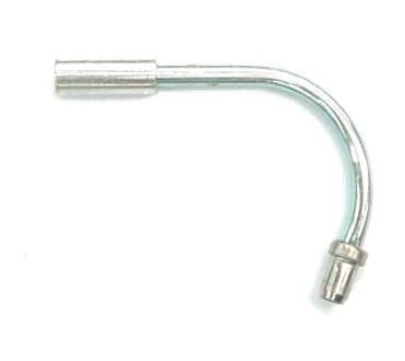 CABLE GUIDE  110 Degree Angle Noodle,  SILVER (Bag of 10)