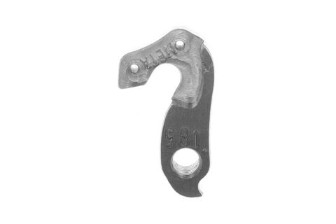 META CNC DERAILLEUR HANGER  - Model 185, Material 6061 T651 Aviation Aluminium, CNC Machined, Silver, SPECIALIZED