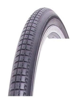TYRE  16 x 1.3/8 BLACK (37-340) ,  Quality Vee Rubber Tyre