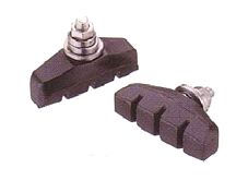 BRAKE SHOES - Cantilever or U Brake Shoes, 53mm (Sold in Pairs)