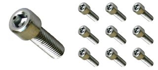 BOLT - Allen Key Type, M6 x 25mm (Bag of 10)