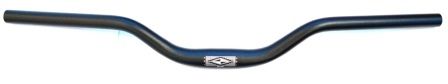 HANDLEBAR  31.8mm, 68cm Wide, 60mm Rise, 45mm Sweep (approx), Alloy  BLACK Matt Finish