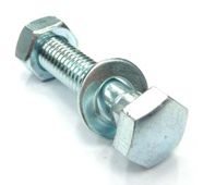 BOLT  M8, 40mm, with Washer & Nut, Steel  (Sold Individually)