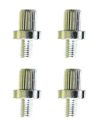 CABLE ADJUSTER - For Caliper/Cantilever Brake, M7, Alloy, SILVER (Bag of 4)