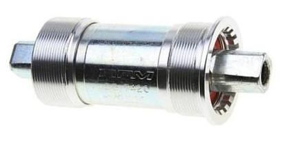 Bottom Bracket Cartridge, 68mm Shell, 124.5mm, Sealed Bearing, Threaded, Steel Cup