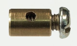 Cable stopper/Knarp,  6 x 9mm. (Sold Individually)