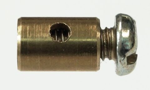Cable stopper/Knarp,  6 x 9mm. (Sold Individually)