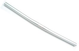 HANDLEBAR  25.4mm, 56cm Wide, Almost Straight, Alloy  SILVER