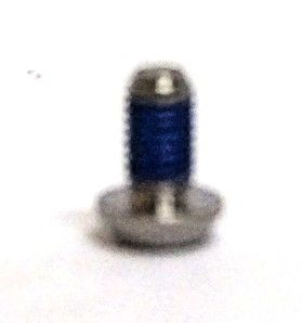 BOLTS - TITANIUM - M5 x 9mm, T25 Torx, for Disc Rotor, with Lock Tite, SILVER (Bag 6)