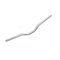 HANDLEBAR  25.4mm, 68cm Wide, 40mm Rise, Alloy  SILVER