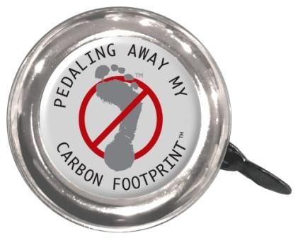 BELL - Carbon Footprint, Steel, 55mm Diameter, Fits All Standard Handlebars, Clean Motion Swell Bell