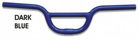 Handle Bar, "RETROSPECT", Urban/Fixie, 560mm, Dark Blue (Bar Bore 25.4)  (Rise 100mm)