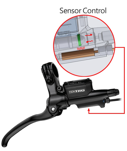 TEKTRO Ebike lever  Auriga E comp HDE500 with cable - LH & RH Compatible (No connector - Two wires)