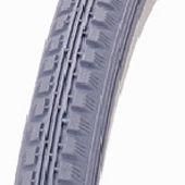 Sorry temp o/s see 4921     Tyre 24 x 1.3/8 GREY Block Wheelchair,  Quality Vee Rubber Tyre (37-540)