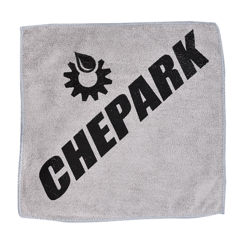 CHEPARK Bicycle care Microfibre polishing cloth, 2 pces per pack. Made in Taiwan